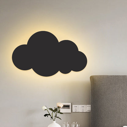 Vivolux | Cartoon LED Wandmontageverlichting Roze/Geel/Blauw Wolk Oppervlak Wandlamp met Metalic Lampenkap