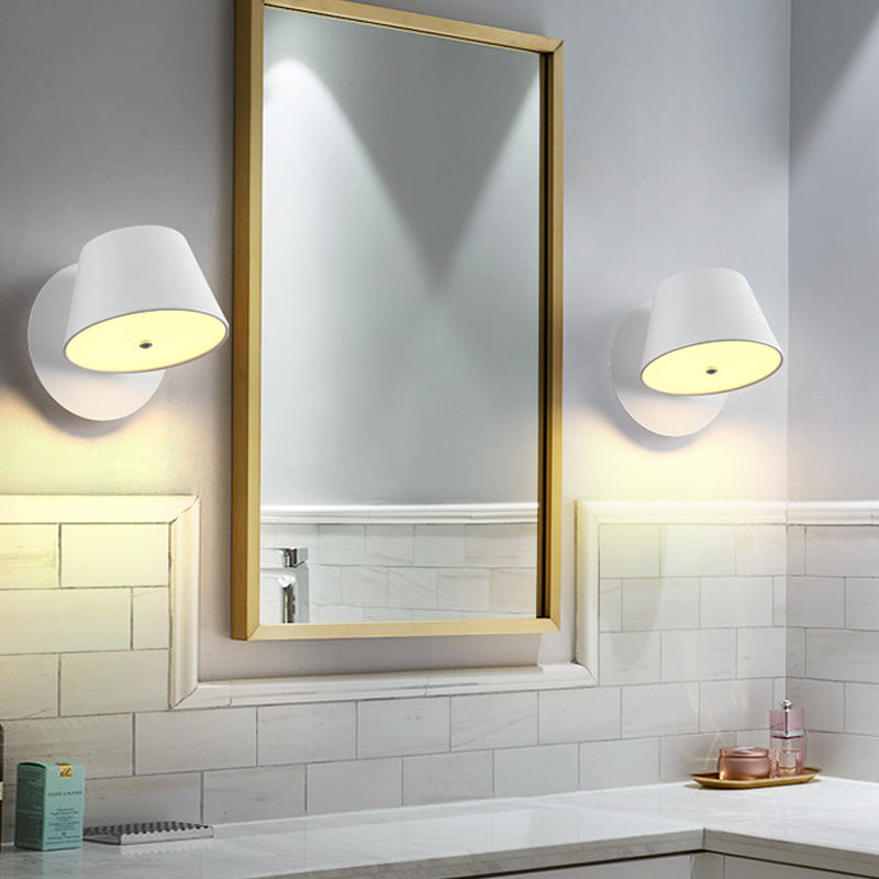 Vivolux | Monochrome Trapezium Wandlamp Moderne Stijlvolle Metalen Draaibare Wandlamp voor Kantoor