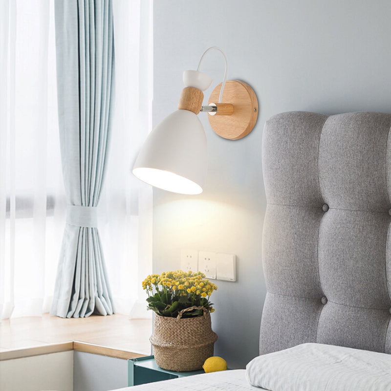 Vivolux | Macaron Dome Wandleuchte Drehbar Metall 1 Kopf Wandlampe für Restaurant Treppe