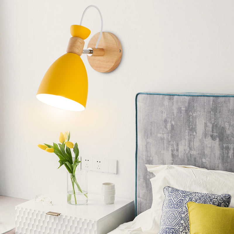 Vivolux | Macaron Dome Wandleuchte Drehbar Metall 1 Kopf Wandlampe für Restaurant Treppe