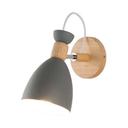 Vivolux | Macaron Dome Wandleuchte Drehbar Metall 1 Kopf Wandlampe für Restaurant Treppe