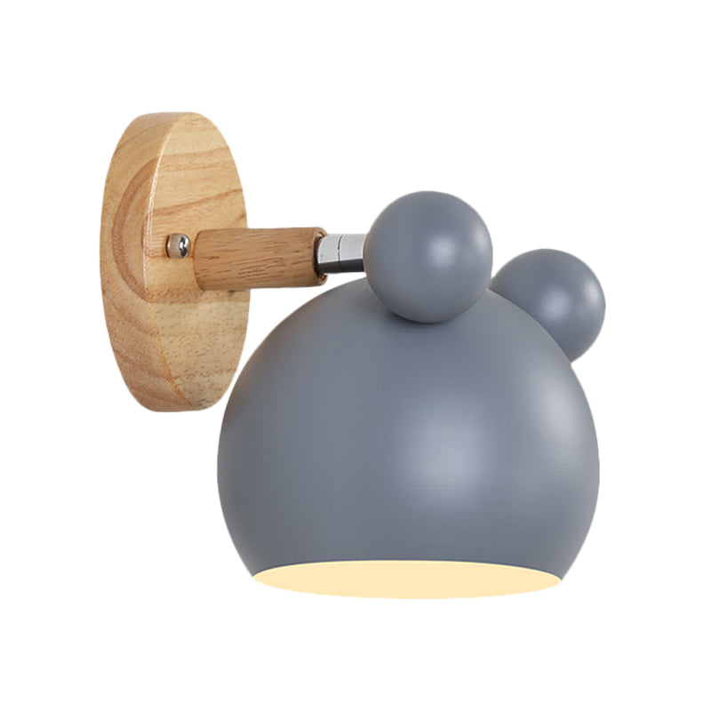 Vivolux | Draaiende Muiz Kinderkamer Wandlamp Metaal 1 Kop Macaron Loft Wandlamp