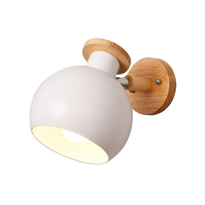 Vivolux | Draai-bare Metaal-sferische Wandlamp Kleuterklas 1 Licht Macaron Wandlamp