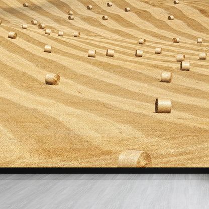 Vivolux | Feuchtigkeitsresistente Heuballen-Murale Personalisierte Moderne Wandverkleidung für Hausinterieur