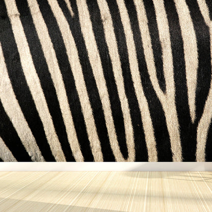 Vivolux | Donkere kleur moderne wandmuur sticker grote dierenprint wandbekleding voor woonkamer