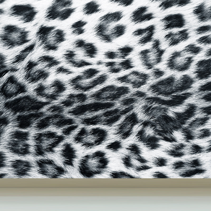 Vivolux | Donkere kleur moderne wandmuur sticker grote dierenprint wandbekleding voor woonkamer