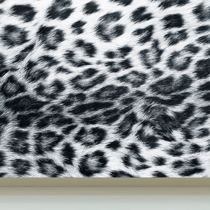 Vivolux | Donkere kleur moderne wandmuur sticker grote dierenprint wandbekleding voor woonkamer