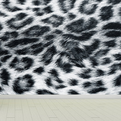 Vivolux | Donkere kleur moderne wandmuur sticker grote dierenprint wandbekleding voor woonkamer