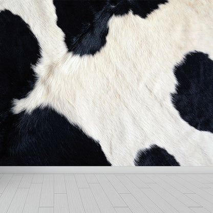 Vivolux | Donkere kleur moderne wandmuur sticker grote dierenprint wandbekleding voor woonkamer