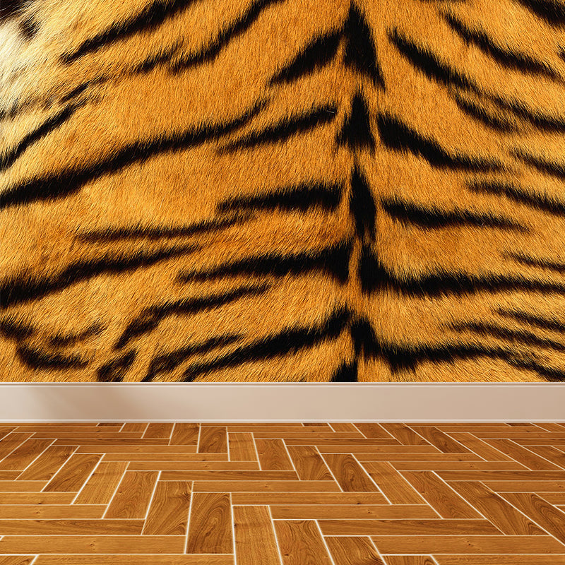 Vivolux | Donkere kleur moderne wandmuur sticker grote dierenprint wandbekleding voor woonkamer