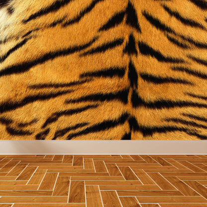 Vivolux | Donkere kleur moderne wandmuur sticker grote dierenprint wandbekleding voor woonkamer