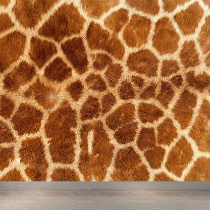 Vivolux | Ganz Faux Tierfell Wandmural Tapete Feuchtigkeitsbeständig Modernes Wohnzimmer Wandkunst