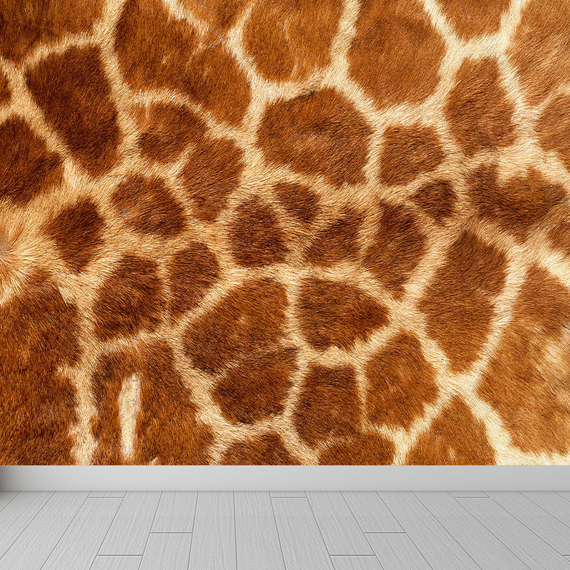 Vivolux | Ganz Faux Tierfell Wandmural Tapete Feuchtigkeitsbeständig Modernes Wohnzimmer Wandkunst