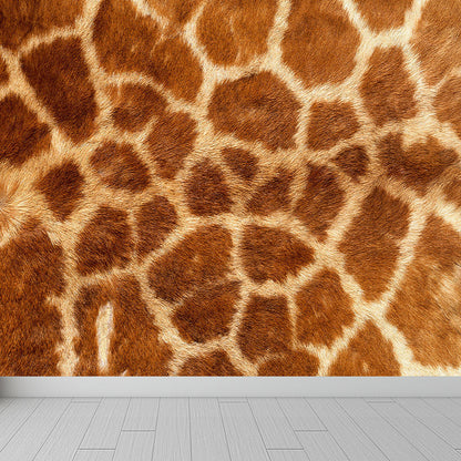 Vivolux | Ganz Faux Tierfell Wandmural Tapete Feuchtigkeitsbeständig Modernes Wohnzimmer Wandkunst