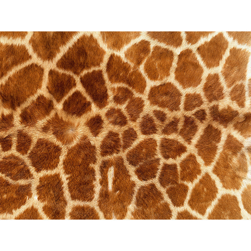 Vivolux | Ganz Faux Tierfell Wandmural Tapete Feuchtigkeitsbeständig Modernes Wohnzimmer Wandkunst