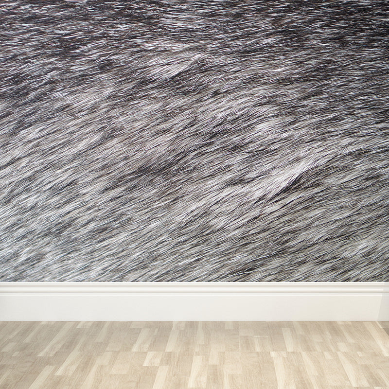 Vivolux | Ganz Faux Tierfell Wandmural Tapete Feuchtigkeitsbeständig Modernes Wohnzimmer Wandkunst