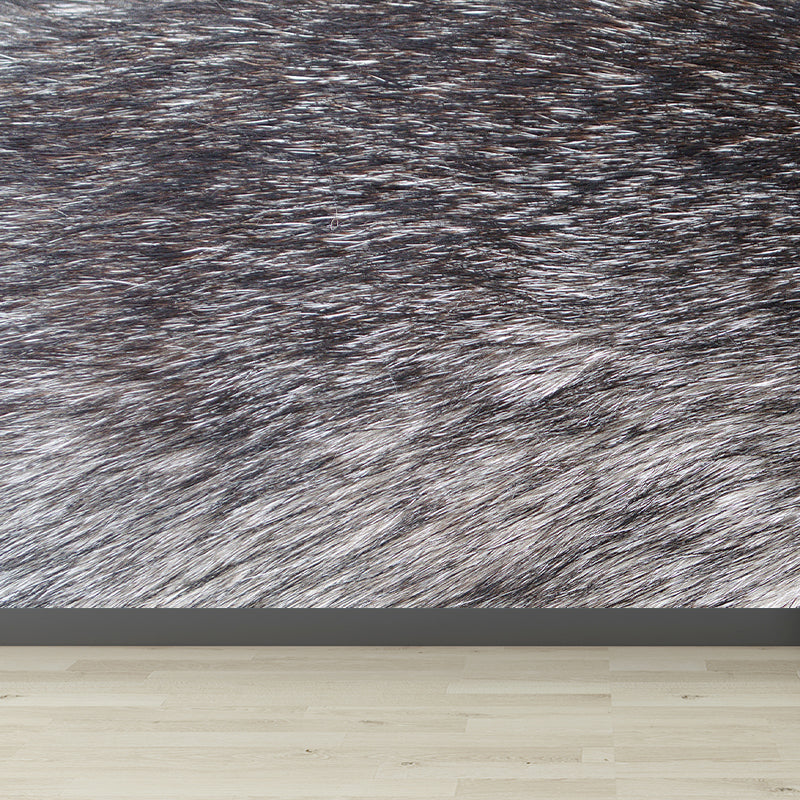 Vivolux | Ganz Faux Tierfell Wandmural Tapete Feuchtigkeitsbeständig Modernes Wohnzimmer Wandkunst