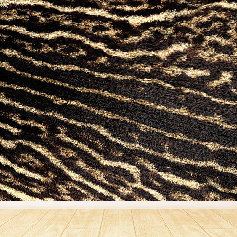 Vivolux | Ganz Faux Tierfell Wandmural Tapete Feuchtigkeitsbeständig Modernes Wohnzimmer Wandkunst