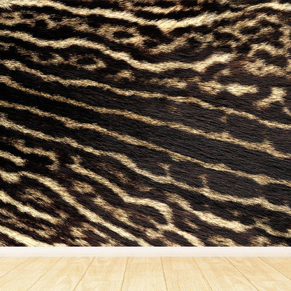 Vivolux | Ganz Faux Tierfell Wandmural Tapete Feuchtigkeitsbeständig Modernes Wohnzimmer Wandkunst