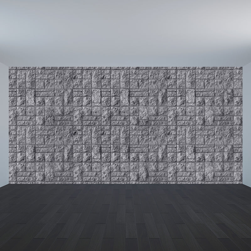 Vivolux | Glatt Große Pastell Wandmalerei Cyberpunk Vintage Ziegel Look Wandverkleidung, Maßgefertigt