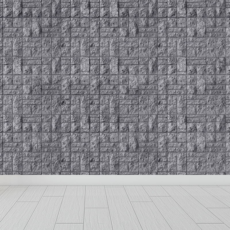 Vivolux | Glatt Große Pastell Wandmalerei Cyberpunk Vintage Ziegel Look Wandverkleidung, Maßgefertigt