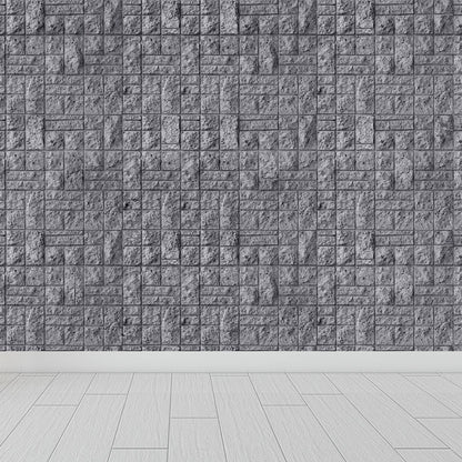 Vivolux | Glatt Große Pastell Wandmalerei Cyberpunk Vintage Ziegel Look Wandverkleidung, Maßgefertigt