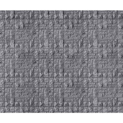 Vivolux | Glatt Große Pastell Wandmalerei Cyberpunk Vintage Ziegel Look Wandverkleidung, Maßgefertigt