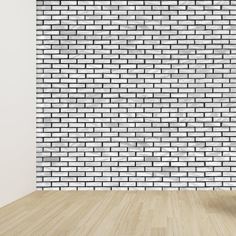 Vivolux | Ganze Ziegelmauer Wandmural Lichtfarbe Vlies Wandkunst für Wohnkultur, Maßgeschneidert
