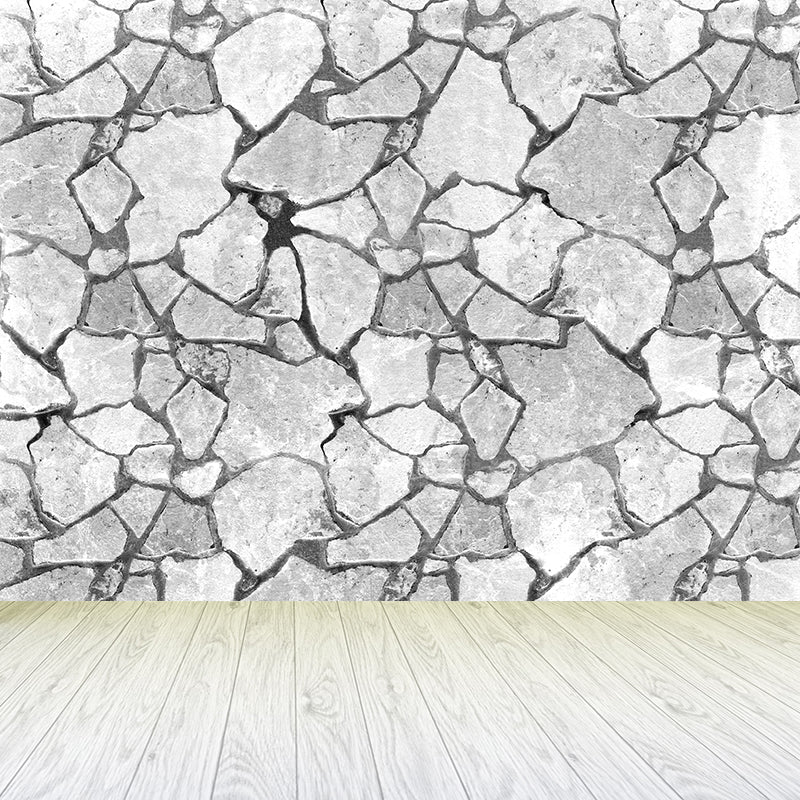 Vivolux | Ganze Ziegelmauer Wandmural Lichtfarbe Vlies Wandkunst für Wohnkultur, Maßgeschneidert