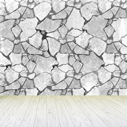 Vivolux | Ganze Ziegelmauer Wandmural Lichtfarbe Vlies Wandkunst für Wohnkultur, Maßgeschneidert