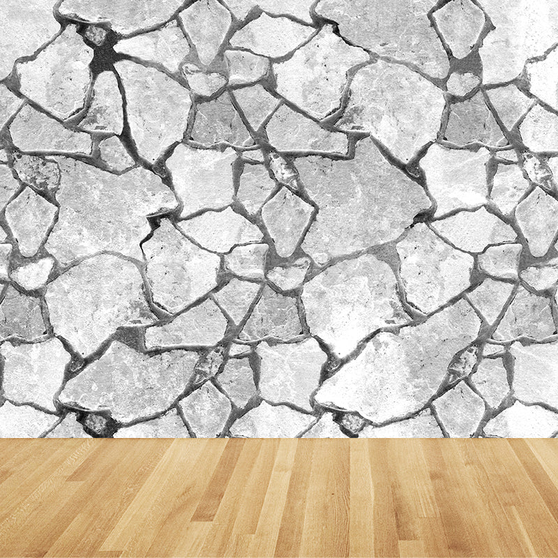 Vivolux | Ganze Ziegelmauer Wandmural Lichtfarbe Vlies Wandkunst für Wohnkultur, Maßgeschneidert