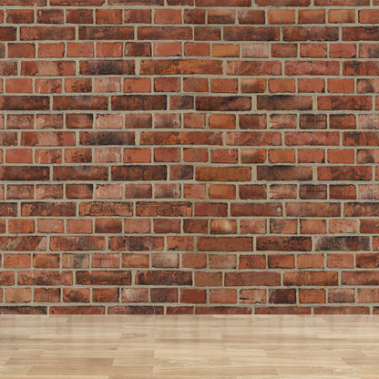 Vivolux | Ganze Ziegelmauer Wandmural Lichtfarbe Vlies Wandkunst für Wohnkultur, Maßgeschneidert