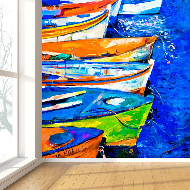 Vivolux | Klassische Ölmalerei Landschaft Wandtattoo Helle Farbe Fleckenresistente Wanddekoration für Zimmer