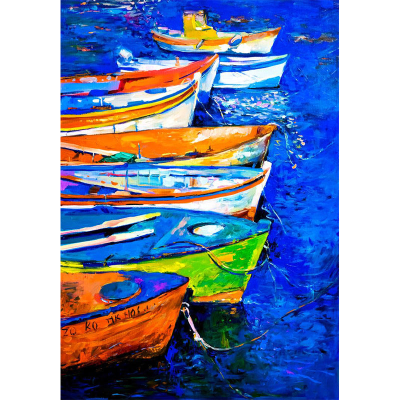 Vivolux | Klassische Ölmalerei Landschaft Wandtattoo Helle Farbe Fleckenresistente Wanddekoration für Zimmer