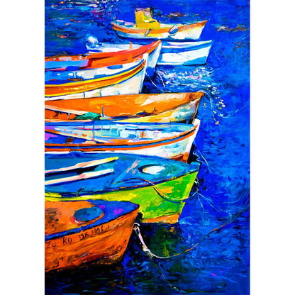 Vivolux | Klassische Ölmalerei Landschaft Wandtattoo Helle Farbe Fleckenresistente Wanddekoration für Zimmer