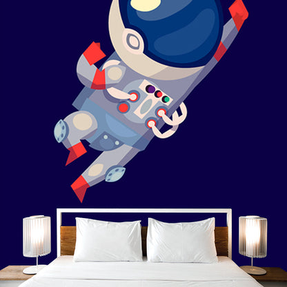 Vivolux | Kinder Astronaut Tapete Mural Dunkle Farbe Jungen Schlafzimmer Wandkunst, Maßgeschneidert