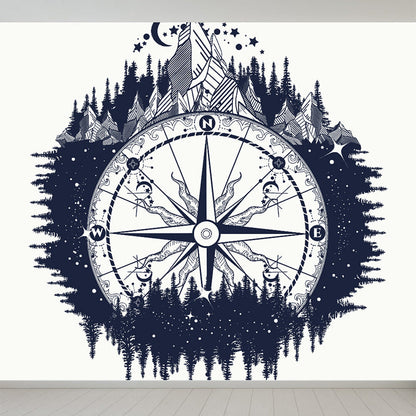 Vivolux | Kinder Cosmos Raumschiff Wandmural Sanfte Farbe Wasserabweisende Wandkunst für Jungenzimmer