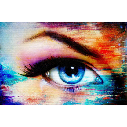 Vivolux | Illustration Frau Modell Wandbild Aufkleber für Mädchen Schlafzimmer, Helle Farbe, Maßgefertigt