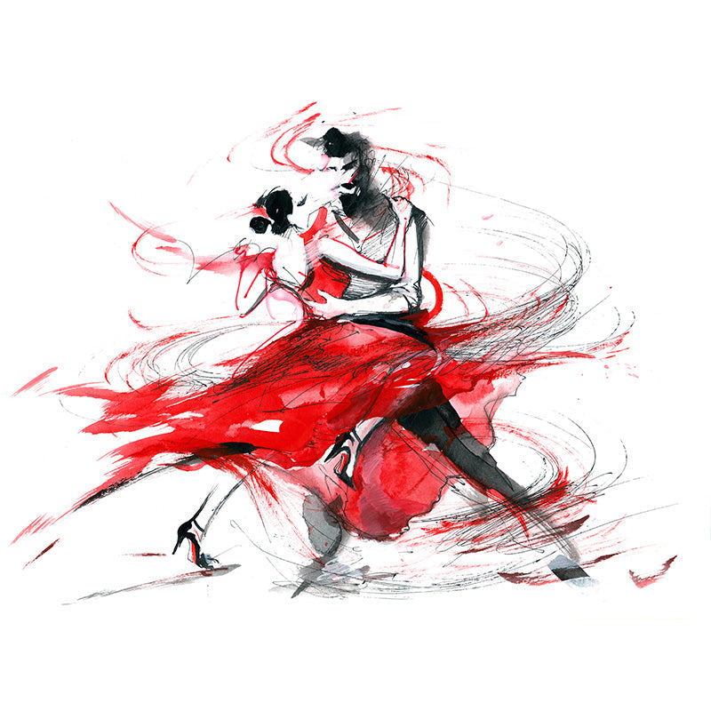 Vivolux | Illustration Frau Modell Wandbild Aufkleber für Mädchen Schlafzimmer, Helle Farbe, Maßgefertigt