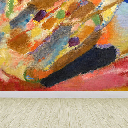 Vivolux | Großes Kandinsky Abstrakte Kunst Wandbild Wasserdicht Modernes Wohnzimmer Wanddeko