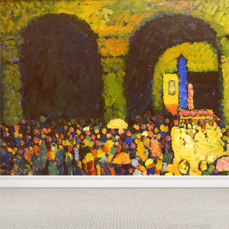 Vivolux | Großes Kandinsky Abstrakte Kunst Wandbild Wasserdicht Modernes Wohnzimmer Wanddeko