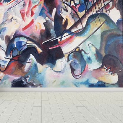 Vivolux | Großes Kandinsky Abstrakte Kunst Wandbild Wasserdicht Modernes Wohnzimmer Wanddeko