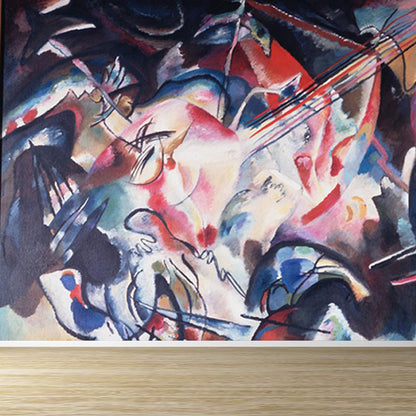 Vivolux | Großes Kandinsky Abstrakte Kunst Wandbild Wasserdicht Modernes Wohnzimmer Wanddeko