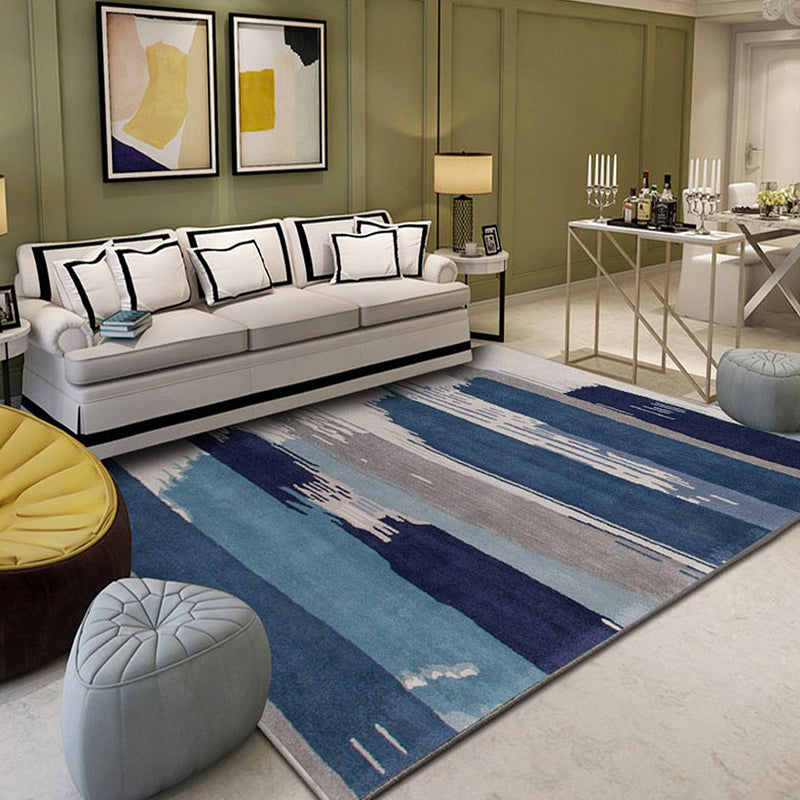 Vivolux | Kreativer industrieller Teppich für den Innenbereich aus Polyester, abstrakter Teppich mit rutschfester Rückseite, haustierfreundlicher Teppich für das Wohnzimmer