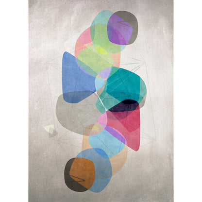 Vivolux | Nieuwigheid Kleurblok Binnen Tapijt Kleurrijk Synthetisch Gebied Vloerkleed Antislip Huisdier Vriendelijk Tapijt voor Woonkamer