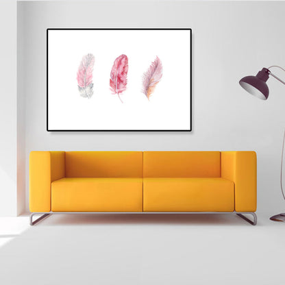 Vivolux | Illustration Still Life Leinwandkunst Texturiertes Nordisches Wohnzimmer Wanddekor in sanften Farben