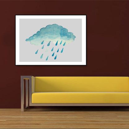 Vivolux | Illustration Still Life Leinwandkunst Texturiertes Nordisches Wohnzimmer Wanddekor in sanften Farben