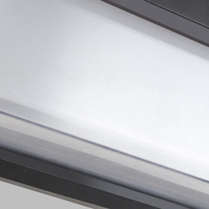 Vivolux | Modern Minimalist Solar Rechteck PC LED Außen Wandleuchte Lampe Für Außenpatio
