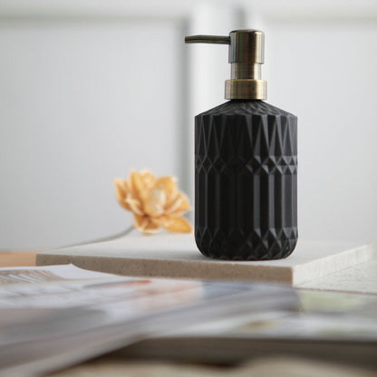 Vivolux | Diamantmuster Glas Seifenspender