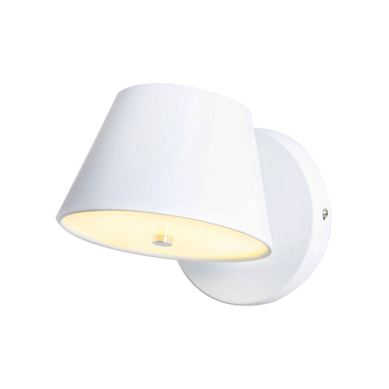 Vivolux | Noordse Tapas Schaduw Wandlamp Metaal Zwart/Wit Wandverlichting voor Slaapkamer Studieruimte